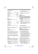 Preview for 47 page of EINHELL TC-CS 89 Original Operating Instructions