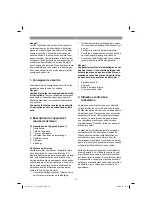 Preview for 21 page of EINHELL TC-CT 3,6 Li Operating Instructions Manual