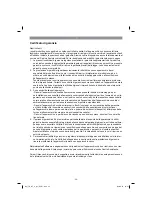 Preview for 35 page of EINHELL TC-CT 3,6 Li Operating Instructions Manual