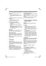 Preview for 39 page of EINHELL TC-CT 3,6 Li Operating Instructions Manual