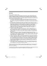 Preview for 91 page of EINHELL TC-CT 3,6 Li Operating Instructions Manual