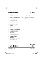 Предварительный просмотр 1 страницы EINHELL TC-GG 30 Operating Instructions Manual