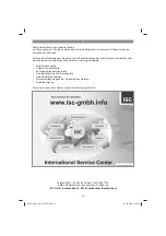 Предварительный просмотр 12 страницы EINHELL TC-GG 30 Operating Instructions Manual