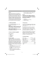 Preview for 14 page of EINHELL TC-GG 30 Operating Instructions Manual