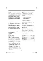 Preview for 49 page of EINHELL TC-GG 30 Operating Instructions Manual