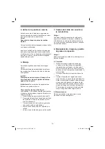 Preview for 78 page of EINHELL TC-GG 30 Operating Instructions Manual