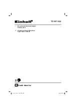 Предварительный просмотр 1 страницы EINHELL TC-HP 1334 Original Operating Instructions