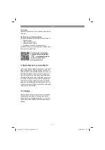 Preview for 111 page of EINHELL TC-ID 1000 E Original Operating Instructions