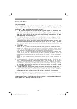 Preview for 135 page of EINHELL TC-ID 1000 E Original Operating Instructions