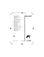 Preview for 1 page of EINHELL TC-ID 710 E Operating Instructions Manual