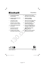 Предварительный просмотр 2 страницы EINHELL TC-JS 18 Li Original Operating Instructions