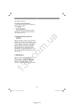 Preview for 133 page of EINHELL TC-JS 18 Li Original Operating Instructions