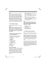 Preview for 49 page of EINHELL TC-JS 60/1 Original Operating Instructions