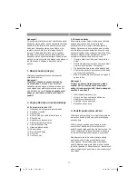 Preview for 73 page of EINHELL TC-JS 60/1 Original Operating Instructions