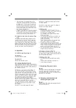 Preview for 28 page of EINHELL TC-JS 60 E Original Operating Instructions