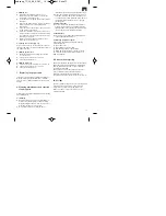 Предварительный просмотр 15 страницы EINHELL TC-JS 80 Original Operating Instructions