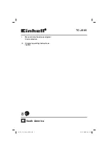 EINHELL TC-JS 85 Original Operating Instructions предпросмотр