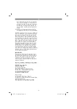 Preview for 19 page of EINHELL TC-MD 50 Operating Instructions Manual