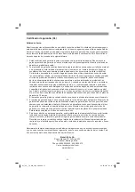 Preview for 21 page of EINHELL TC-MD 50 Operating Instructions Manual