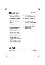 Preview for 1 page of EINHELL TC-PE 150 Original Operating Instructions