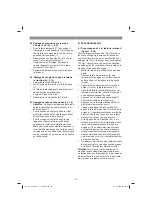 Preview for 39 page of EINHELL TC-SM 2531/1 U Original Operating Instructions