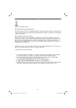 Preview for 142 page of EINHELL TC-SM 2531/1 U Original Operating Instructions