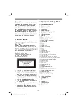 Preview for 161 page of EINHELL TC-SM 2531/1 U Original Operating Instructions