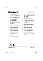 EINHELL TC-SM 2531 2 U Original Operating Instructions preview