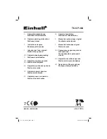 EINHELL TC-SP 204 Original Operating Instructions preview