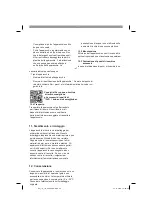 Preview for 56 page of EINHELL TC-TS 200 Original Operating Instructions