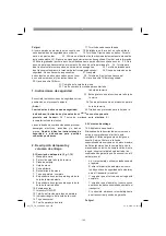 Preview for 124 page of EINHELL TC-TS 200 Original Operating Instructions