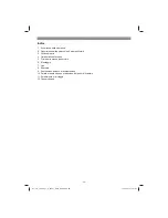 Preview for 46 page of EINHELL TC-TS 2025/1 eco Original Operating Instructions