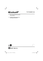 EINHELL TC-TS 2025/1 UA Original Operating Instructions preview