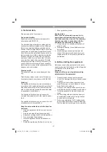 Preview for 27 page of EINHELL TC-TS 2025/1 UA Original Operating Instructions