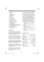 Preview for 26 page of EINHELL TC-TS 2025/2 U Original Operating Instructions