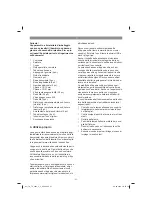 Preview for 51 page of EINHELL TC-TS 2025/2 U Original Operating Instructions