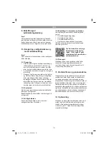 Preview for 70 page of EINHELL TC-TS 2025/2 U Original Operating Instructions