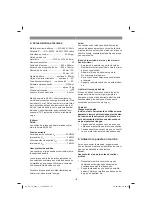 Preview for 127 page of EINHELL TC-TS 2025/2 U Original Operating Instructions