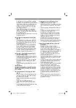 Preview for 37 page of EINHELL TC-TS 2025 U/S Operating Instructions Manual