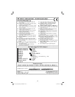 Предварительный просмотр 104 страницы EINHELL TC-VC 1812 S Original Operating Instructions