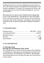 Preview for 9 page of EINHELL TC-VC 1815 S Original Operating Instructions