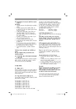 Предварительный просмотр 130 страницы EINHELL TE-AG 125 CE Original Operating Instructions