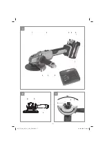 Предварительный просмотр 2 страницы EINHELL TE-AG 18/115 Li BL-Solo Original Operating Instructions