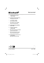 EINHELL TE-CC 2025 UF Original Operating Instructions preview