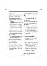 Preview for 23 page of EINHELL TE-CL 18/2000 LiAC-Solo Original Operating Instructions