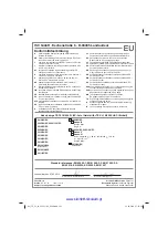 Предварительный просмотр 102 страницы EINHELL TE-CL 18/2000 LiAC-Solo Original Operating Instructions