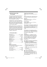 Preview for 9 page of EINHELL TE-CS 165 Original Operating Instructions