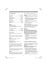 Preview for 21 page of EINHELL TE-CS 165 Original Operating Instructions