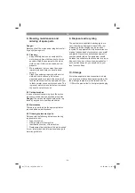 Preview for 24 page of EINHELL TE-CS 165 Original Operating Instructions