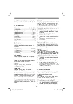 Preview for 52 page of EINHELL TE-CS 165 Original Operating Instructions